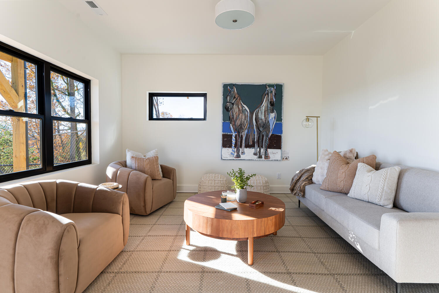 The Poplar floor plan primary suite