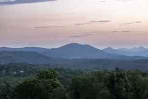 Storybook Villas at Reynolds Mountain at Sunset